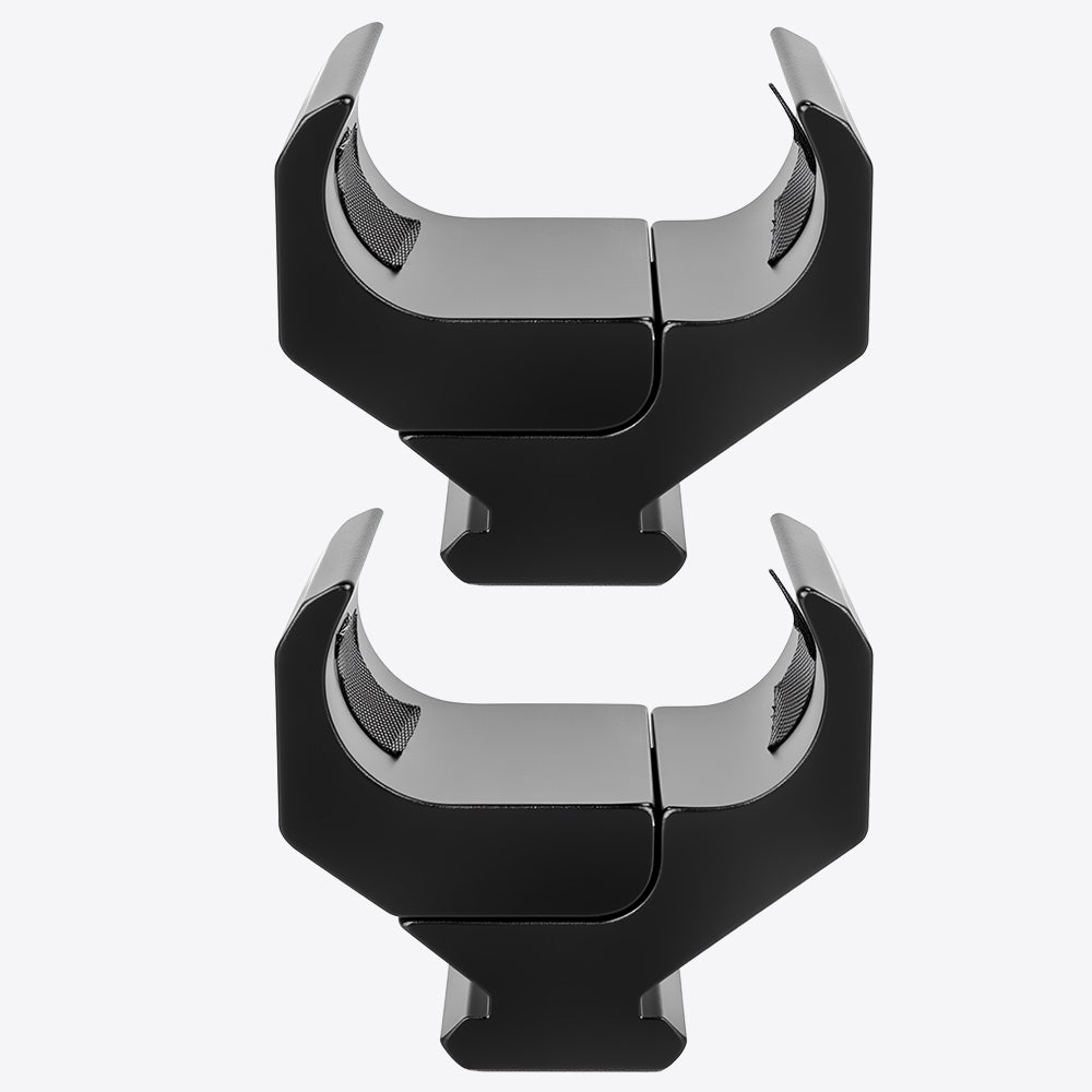 Double Barrel Shotgun Mount with 5-Slot 20mm Picatinny Rail – Tactical Laser & Flashlight Clamp (2-Piece)