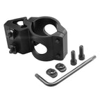 25.4mm  Diameter Scope Ring Holder Mount Flashlight Clip Clamping Fit M-lok Handguard Rail_Black Color