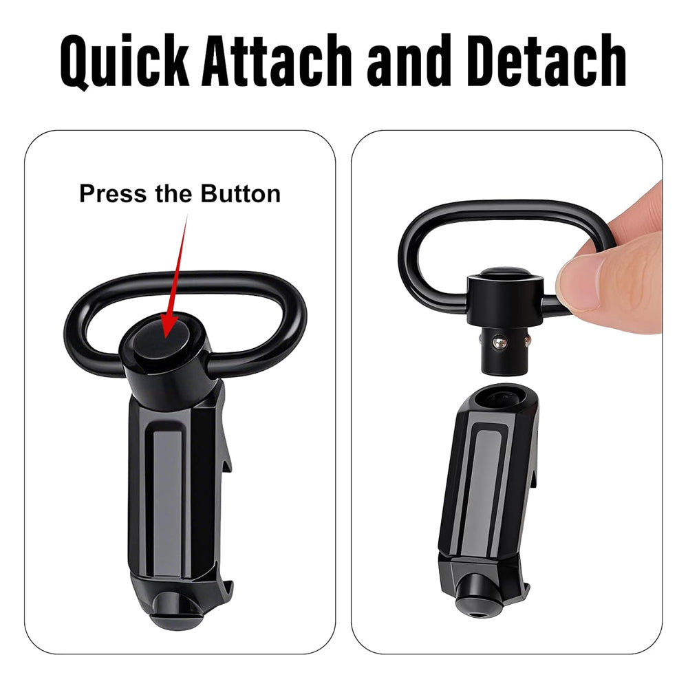 Industries Sling Swivel Mount, Quick Detach Picatinny Sling Attachment, Two Point and Traditional Sling Mounts