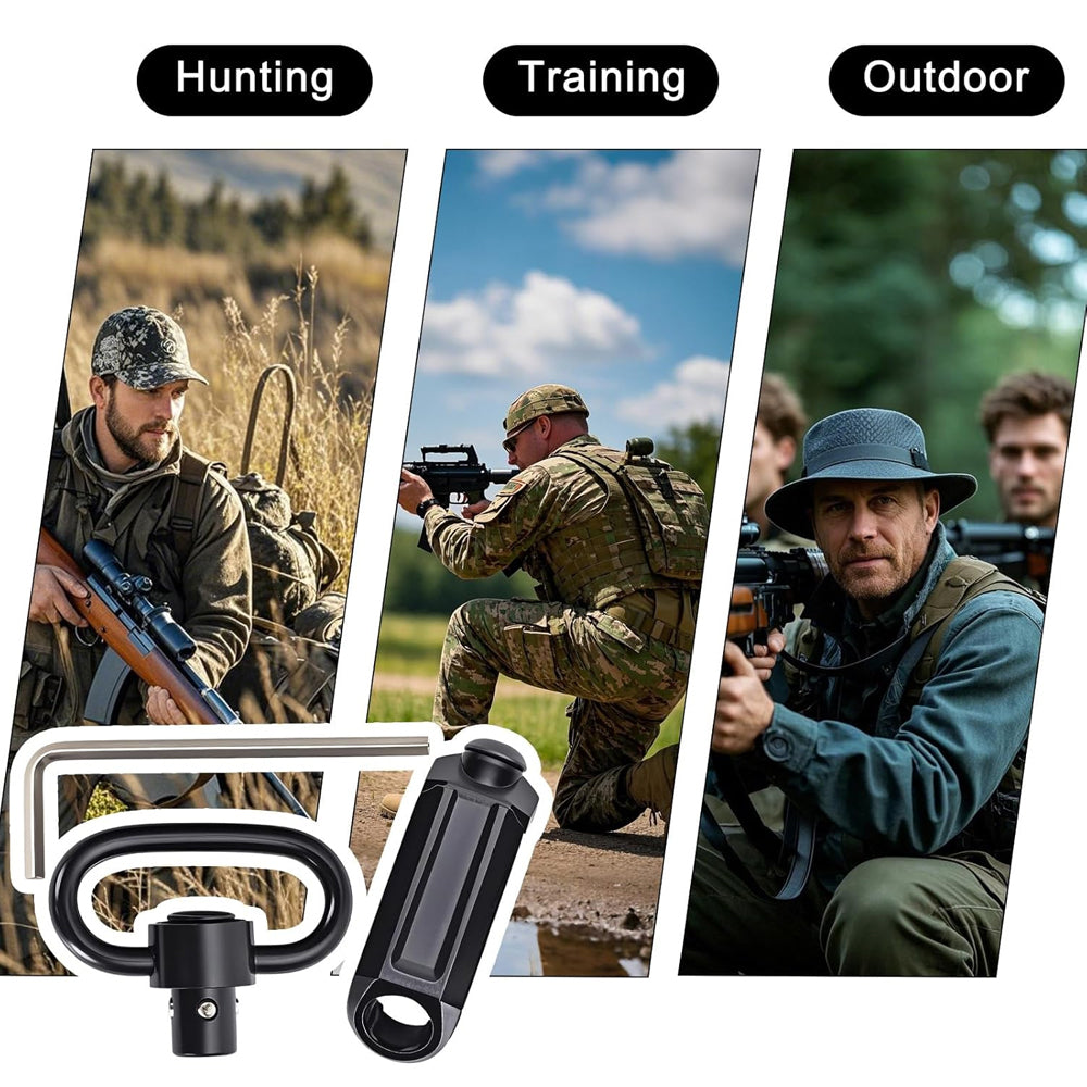 Industries Sling Swivel Mount, Quick Detach Picatinny Sling Attachment, Two Point and Traditional Sling Mounts