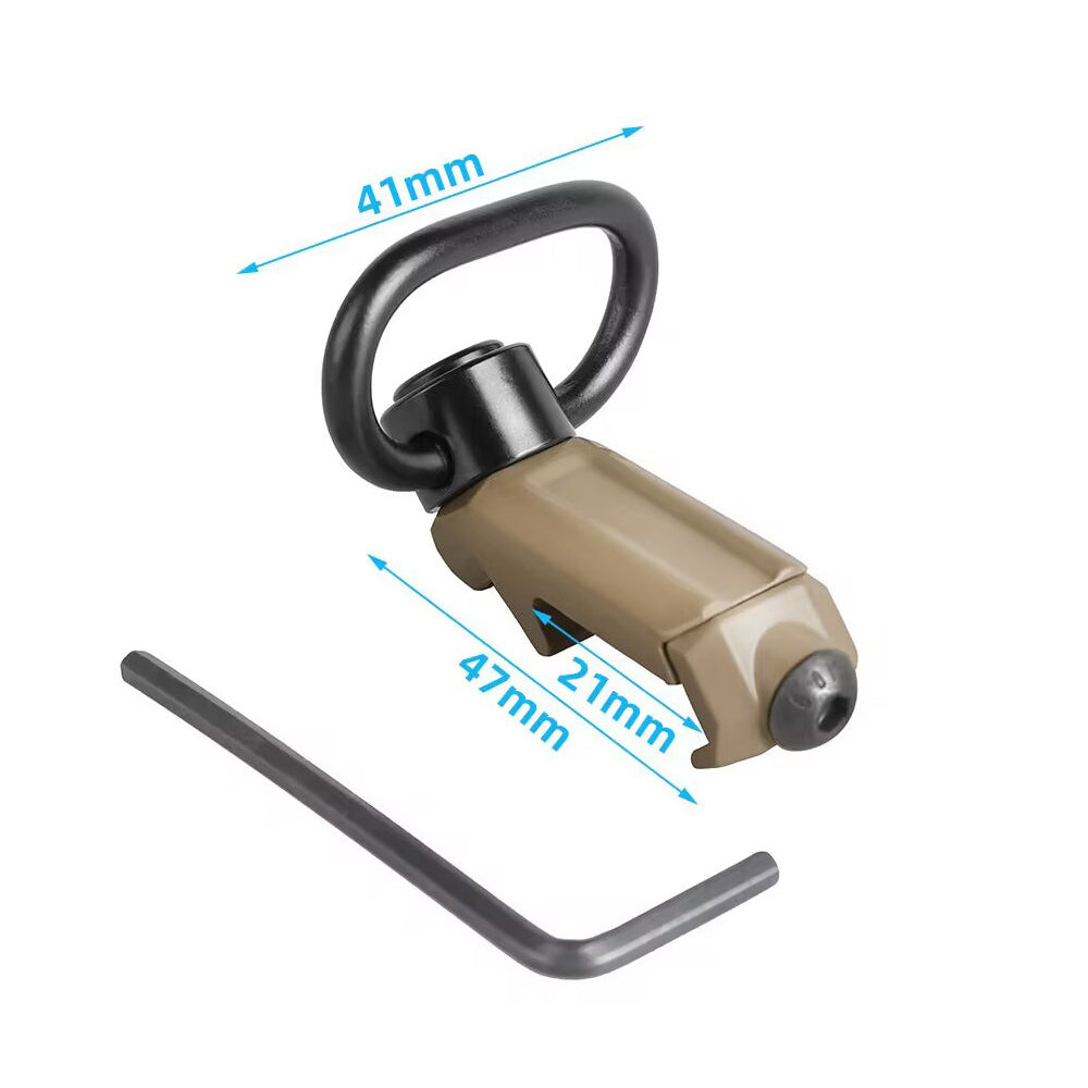 Industries Sling Swivel Mount, Quick Detach Picatinny Sling Attachment, Two Point and Traditional Sling Mounts